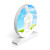 Caseta luminoasa LED magnetica, rotunda, 220mm, 6500K, IP20, 12VDC, seria magnetic baza, abcMIX, CS1236