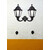 Aplica de iluminat LED pentru gradina, 630x740mm, 2 brate, E27, 2x11W, CCT set, IP55, Fumagalli, Noemi, Mirra