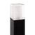 Stalp de iluminat ornamental pentru gradina echipat, negru, 0.37ml, LED, 4W, 3000K, dimabil, Norlys, Arendal Mini