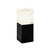 Stalp de iluminat ornamental pentru gradina echipat, negru, 0.35ml, E27, Norlys, Arendal