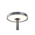 Corp de iluminat LED pentru stalp stradal, 4000K, 512mm, grafit, 32W, IP65, Norlys