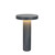 Stalp de iluminat ornamental pentru gradina echipat, grafit, 0.35ml, LED, 16.1W, 3000K, dimabil, Norlys, Borg