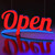 Caseta luminoasa LED suspendata, OPEN, 508mm, rosu/albastru, abcMIX, CS1249