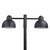 Corp de iluminat LED pentru stalp stradal, 4000K, 245mm, grafit, 34W, IP65, Norlys