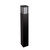 Stalp de iluminat ornamental pentru gradina echipat, negru, 0.85ml, E27, Norlys, Halmstad