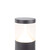 Stalp de iluminat ornamental pentru gradina echipat, grafit, 0.49ml, LED, 9.1W, 4000K, dimabil, Norlys, Egersund Mini