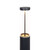 Stalp de iluminat ornamental pentru gradina echipat, grafit, 1.05ml, LED, 9.1W, 3000K, dimabil, Norlys, Egersund Park