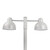 Corp de iluminat LED pentru stalp stradal, 3000K, 245mm, aluminiu, 35W, IP65, Norlys