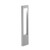 Stalp de iluminat modern pentru gradina echipat , gri, 0.8ml, G9, 4000K, 1X15W, IP44, Vega, Ideal Lux