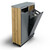 Cos de gunoi stradal dublu, 72x30x105, Unica K2, ElmarCo