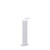 Stalp de iluminat modern pentru gradina echipat , alb, 0.5ml, LED, 4000K, 8.5W, IP54, Style, Ideal Lux
