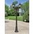 Stalp de iluminat ornamental pentru gradina echipat, 2ml, 2 brate, E27, 2x8.5W, CCT set, IP55, Fumagalli, Mary, Gigi Bisso