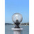 Stalp de iluminat ornamental pentru gradina echipat, 0.5ml, E27, 8.5W, CCT set, IP55, Fumagalli, Globe 300 Classic, Minilot