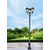 Stalp de iluminat ornamental pentru gradina echipat, 3.6ml, 3 brate, E27, 3x6.5W, Fumagalli, Siloe, Karmel 3000 Ofir