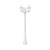 Stalp de iluminat ornamental pentru gradina echipat, 2ml, 3 brate, E27, 3x8.5W, CCT set, IP55, Fumagalli, Anna, Gigi Bisso
