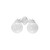 Aplica de iluminat LED pentru gradina, 370x600mm, 2 brate, E27, 2x6.5W, Fumagalli, Globe 250 Classic, Porpora