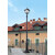 Abajur pentru stalpi de iluminat, pendule si aplice, tip felinar, 740x430mm, 50W, 3000K, Fumagalli, Elia