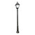 Stalp de iluminat ornamental pentru gradina echipat, 2.6ml, E27, 50W, 3000K, Fumagalli, Simon, Ricu