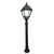 Stalp de iluminat ornamental pentru gradina echipat, 1.7ml, E27, 50W, 4000K, Fumagalli, Simon, Aloe'.R