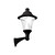 Aplica de iluminat LED pentru gradina, 940x860mm, E27, 30W, CCT set, IP55, Fumagalli, Remo 400, Midipilar