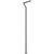 Stalp de iluminat stradal modern echipat, 6ml, LED, 4000K, 1 brat, 2x24W, IP65, Elew, ElmarCo