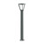 Stalp de iluminat modern pentru gradina echipat, 1.2ml, 6.5W, LED, 4000K, IP65, Bretania LO, ElmarCo