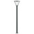 Stalp de iluminat modern pentru gradina echipat, 2ml, 16.5W, LED, 4000K, IP65, Bretania LO, ElmarCo