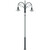 Stalp de iluminat stradal ornamental neechipat, 2 brate, 5ml, IP65, Mily, ElmarCo
