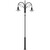 Stalp de iluminat stradal ornamental neechipat, 2 brate, 5ml, IP65, Mily, ElmarCo