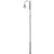 Stalp de iluminat stradal ornamental neechipat, 1 brat, 7ml, IP65, Lesi, ElmarCo