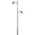 Stalp de iluminat stradal ornamental neechipat, 1+1 brate, 8ml, IP65, Sevila, ElmarCo