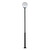 Stalp de iluminat modern pentru gradina echipat, 2.7ml, E27, Fumagalli, Globe 300 Modern, Enea 2400