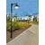 Stalp de iluminat ornamental pentru parcuri echipat, 4ml, 50W, LED, 6000K, negru, 1 brat, IP55, SV-002.N4.MIDIPILAR.VIVI