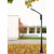 Stalp de iluminat modern pentru parcuri echipat, 4ml, 100W, LED, 6000K, negru, 1 brat, IP65, LENS, SV-008 P