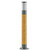 Stalp de iluminat modern pentru gradina echipat, 1.2ml, LED, 3000K/4000K, fara brate, insertie lemn, 8.5W, IP65, Bolard R D, ElmarCo