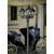 Abajur pentru stalpi de iluminat, pendule si aplice, tip felinar, 410x260x60mm, Fumagalli, Rut