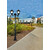 Stalp de iluminat ornamental pentru parcuri echipat, 4ml, 2x50W, LED, 6000K, negru, 2 brate, IP55, SV-008.N4.OFIR2L.TOBIA