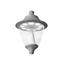 Stalp de iluminat modern pentru parcuri echipat, 4.3ml, GX53, 9x10W, CCT set, IP55, Fumagalli, Gino 500, Akille 3500