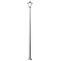 Stalp de iluminat modern pentru parcuri echipat, 4.8ml, E27, 60W, 4000K, Fumagalli, Remo 500, Akille 4000