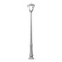 Stalp de iluminat modern pentru gradina echipat, 2.2ml, E27, 15W, CCT set, IP55, Fumagalli, Sergio, Dino