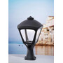Stalp de iluminat modern pentru gradina echipat, 0.6ml, GX53, 4x10W, CCT set, IP55, Fumagalli, Sergio, Maxidisma