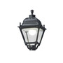 Stalp de iluminat ornamental pentru gradina echipat, 2.7ml, 2 brate, E27, 2x50W, 3000K, Fumagalli, Simon, Nebo Ofir