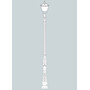 Stalp de iluminat ornamental pentru gradina echipat, 3.6ml, E27, 11W, CCT set, IP55, Fumagalli, Tobia, Tabor