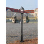 Abajur pentru stalpi de iluminat, pendule si aplice, tip felinar, 530x350mm, 15W, Fumagalli, Siloe