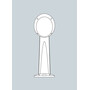 Stalp de iluminat modern pentru gradina echipat, 0.75ml, E27, Fumagalli, MiniGabri Remi, Maddi