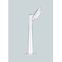 Stalp de iluminat modern pentru gradina echipat, 1ml, E27, Fumagalli, Gabri Remi, Maddi