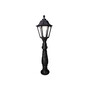 Stalp de iluminat ornamental pentru gradina echipat, 1.2ml, E27, 15W, CCT set, IP55, Fumagalli, Noemi, Iafet.R