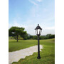 Stalp de iluminat ornamental pentru gradina echipat, 1.6ml, E27, 50W, 3000K, Fumagalli, Noemi, Aloe'.R