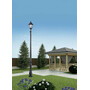 Stalp de iluminat ornamental pentru gradina echipat, 3.5ml, E27, 11W, CCT set, IP55, Fumagalli, Noemi, Tabor