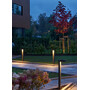 Stalp de iluminat ornamental pentru gradina echipat, grafit, 0.85ml, LED, 7.7W, 4000K, dimabil, Norlys, Asker Bollard